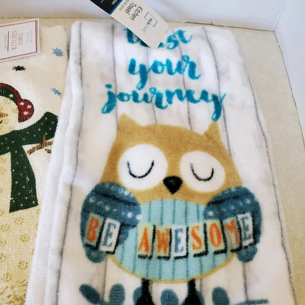 Kitchen Towel/Mitt Assortment - 1 Kitchen Mitt/3 Towels